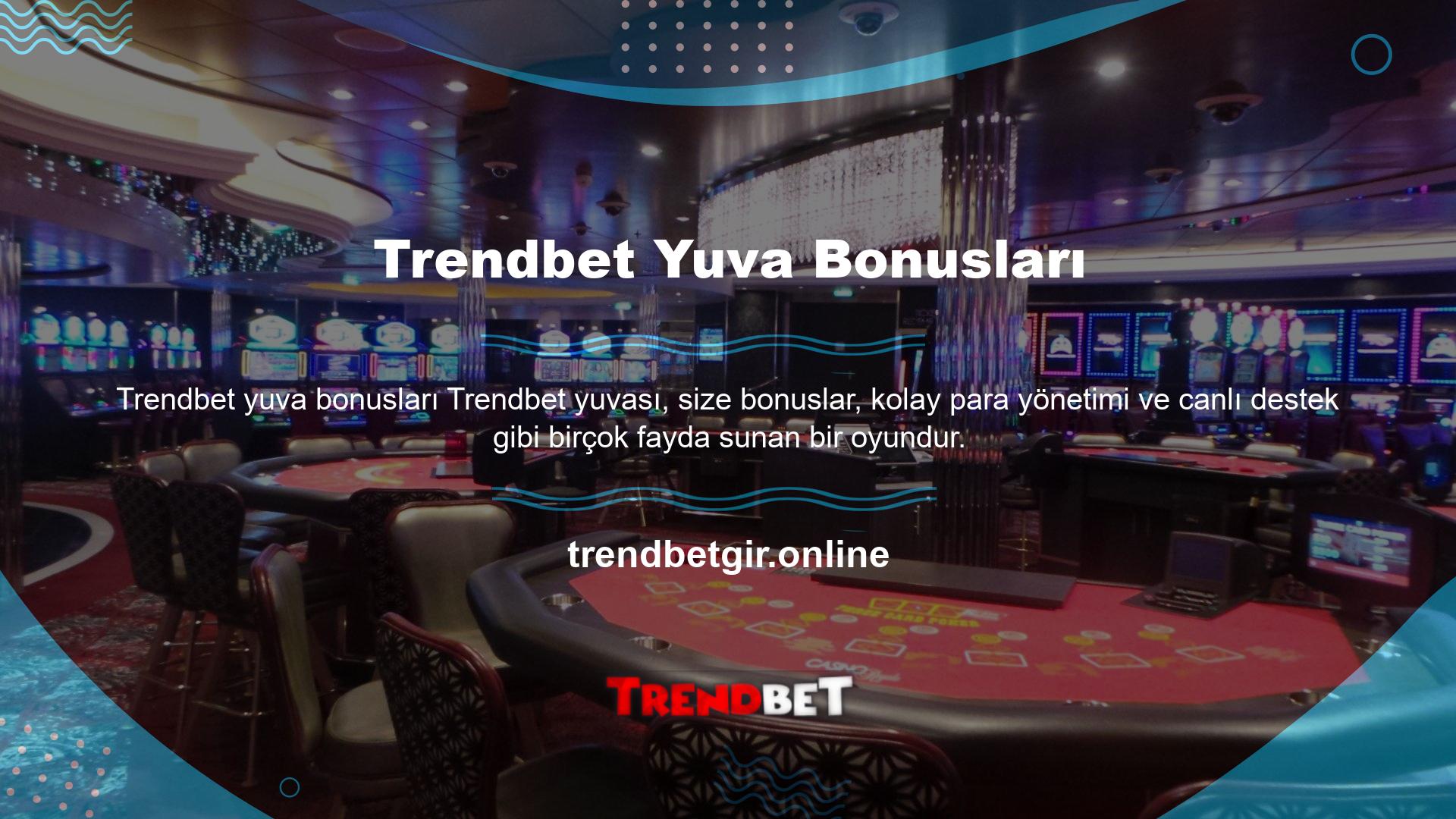 Trendbet merakı ve heyecanıyla yeni kullanıcıları çeken bir bahis sitesidir